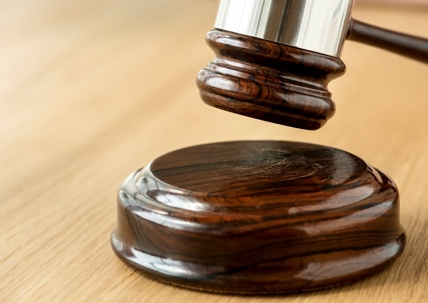 a gavel